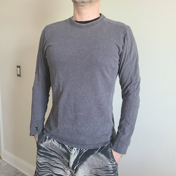 Kuhl Other - KÜHL Kommando Long Sleeve Shirt M Gray Wildfibre Organic Cotton Thumb Holes